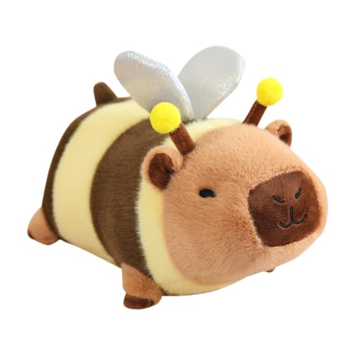 Folpus Capybara-Plüschtier, kreative Geschenke, Wohnzimmer-Dekoration, Stofftier-Plüsch für Teenager, Biene Folpus Capybara-Plüschtier, kreative Geschenke, Wohnzimmer-Dekoration, Stofftier-Plüsch für Teenager, Biene von Folpus