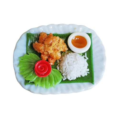 Folpus Dollhouse Food Toy Dollhouse Küchenzubehör Miniaturspiel Set für Küchenspiel im Freien, A Folpus Dollhouse Food Toy Dollhouse Küchenzubehör Miniaturspiel Set für Küchenspiel im Freien, A von Folpus