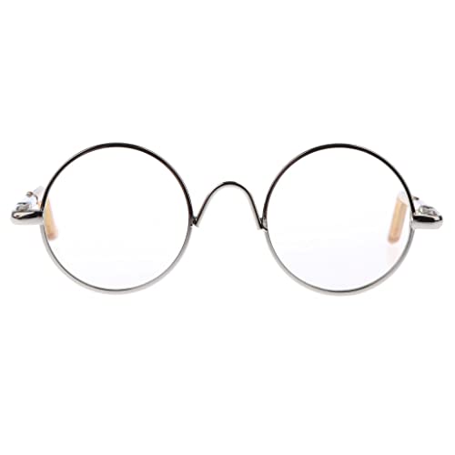 Folpus Elegante Brillenfassungen für 12 '' Blythe Puppen - Silber von Folpus