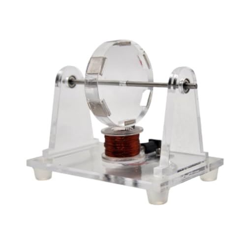 Folpus Elektromagnetische Induktionsmotor Hall Sensoren Antrieb Motor DIY Physics Science DIY Hobby Lehrausrüstung für die High School, Klein von Folpus
