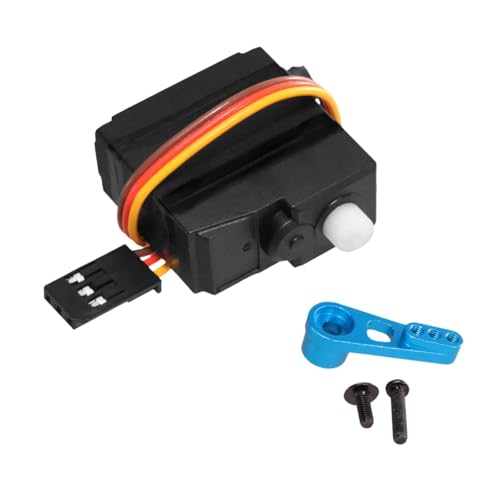 Folpus Elektromechanisches Gerät Lenkservo Ersatzteile Schnelle Leistung RC DIY Hubschrauber Auto Boot Roboter Flugzeug 3 Draht, Blau Folpus Elektromechanisches Gerät Lenkservo Ersatzteile Schnelle Leistung RC DIY Hubschrauber Auto Boot Roboter Flugzeug 3 Draht, Blau von Folpus