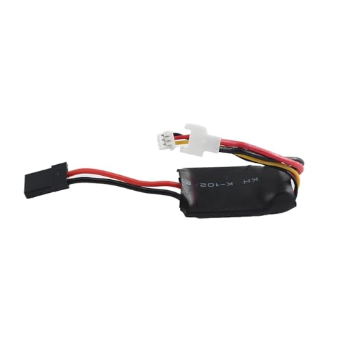 Folpus Elektronischer Geschwindigkeitsregler, .0015.001 Hohe Leistung, einfache Installation für Wltoys Reparaturteile von Folpus