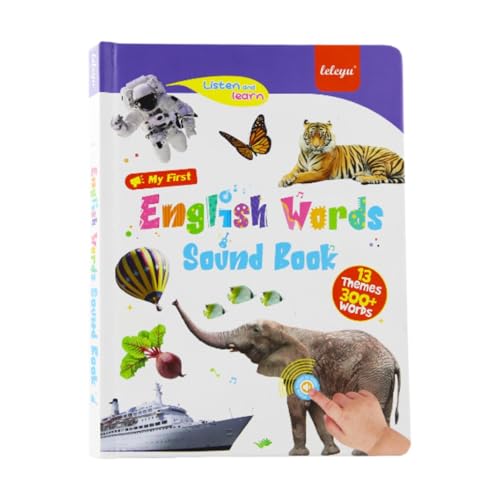 Folpus Englische Wörter, Soundbuch, Wortschatzaufbau für, Mehrzweck, frühe Sprachentwicklung, interaktives Hörbuch für unterwegs von Folpus