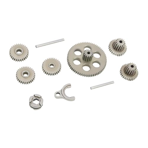 Folpus Ersatzteil für Getriebegetriebe aus, Robustes Metallzubehör, RC-Modellfahrzeugteile, für Fcx18 1/24 1/18 Truck Crawler Folpus Ersatzteil für Getriebegetriebe aus, Robustes Metallzubehör, RC-Modellfahrzeugteile, für Fcx18 1/24 1/18 Truck Crawler von Folpus