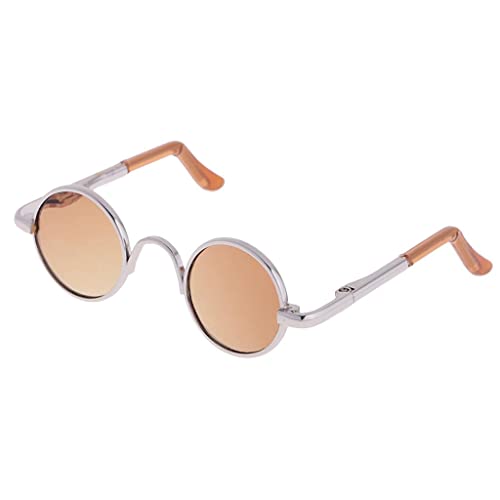 Folpus Fashion Doll Hippy Round Glasses /3 BJD DOA Kugelgelenkpuppen Verkleiden Sich, Silber Rahmen Linse Folpus Fashion Doll Hippy Round Glasses /3 BJD DOA Kugelgelenkpuppen Verkleiden Sich, Silber Rahmen Linse von Folpus
