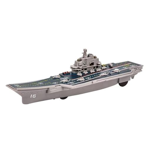 Folpus Flugzeugträger-Marineschiffsmodell, Motorik-Kriegsschiffmodell, Schlachtschiff-Spielzeug für, Partygeschenke, Geschenk, Tischdekoration von Folpus
