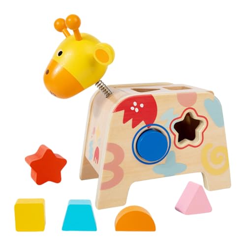 Folpus Formsortierer aus Holz, klassisches Holzspielzeug, Entwicklungsförderndes Formen- und Farberkennungslernen, Frühes Lernen für Kinder Folpus Formsortierer aus Holz, klassisches Holzspielzeug, Entwicklungsförderndes Formen- und Farberkennungslernen, Frühes Lernen für Kinder von Folpus