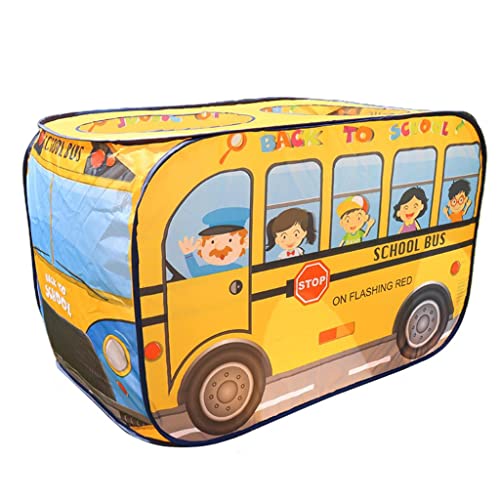 Folpus Großes Zelt, Autozelte, Rasen Im Innen Und Außenbereich, Spielzeug Geburtstagsgeschenk, Schulbus, 114x73x73cm Folpus Großes Zelt, Autozelte, Rasen Im Innen Und Außenbereich, Spielzeug Geburtstagsgeschenk, Schulbus, 114x73x73cm von Folpus