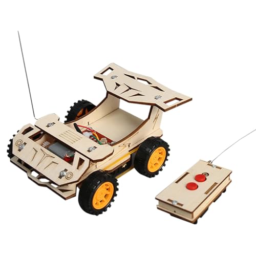 Folpus Holz RC Auto Spielzeug Wissenschaft Kits Experiment Projekt für Jungen Und Mädchen Geschenk von Folpus