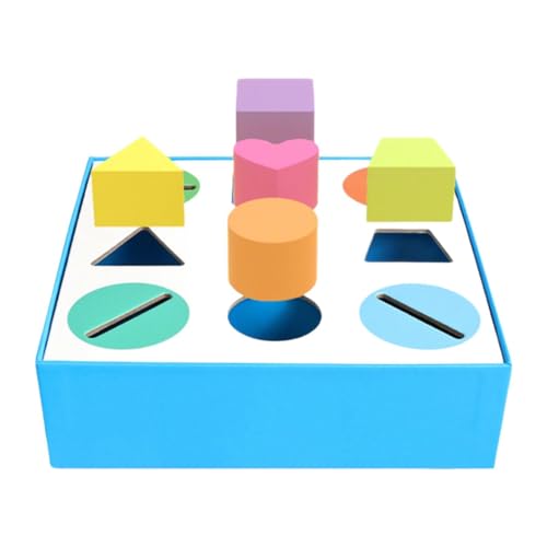 Folpus Holzform-Farbsortierspielzeug, Lernspielzeug für und Babys von Folpus