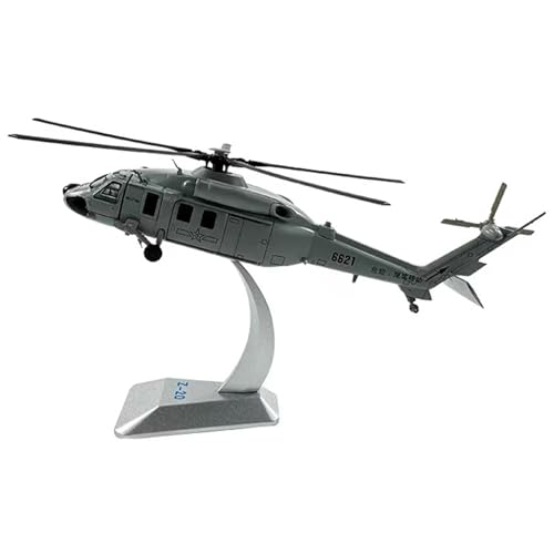 Folpus Hubschraubermodell mit Ausstellungsständer, Maßstab 1:100, Legierung, CNC-Verarbeitung, pädagogisches Spielzeug, Ornament, Druckguss-Flugzeugsammlung von Folpus