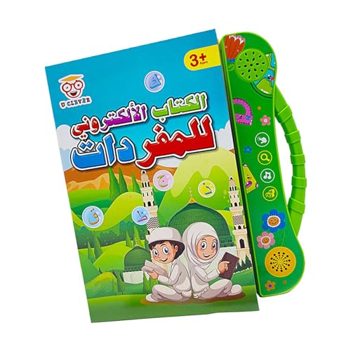 Folpus Kinder Arabisch Lernmaschine Arabische Sprache Lernspielzeug Frühpädagogisch, Grün von Folpus