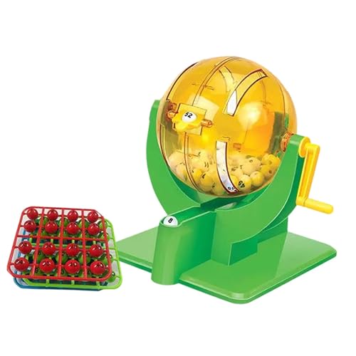 Folpus Lottomaschine für Spiel mit Zahlen Und Bällen, DREI Farbkugeln Folpus Lottomaschine für Spiel mit Zahlen Und Bällen, DREI Farbkugeln von Folpus