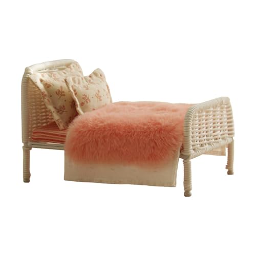 Folpus Maßstab 1:12 Mini-Bett zum Sammeln, vorgeben, Spielzeug, Ornament, DIY-Bett, Modell, Puppenhaus, Möbel, Szene, Puppenhaus-Dekoration, Rosa Decke Folpus Maßstab 1:12 Mini-Bett zum Sammeln, vorgeben, Spielzeug, Ornament, DIY-Bett, Modell, Puppenhaus, Möbel, Szene, Puppenhaus-Dekoration, Rosa Decke von Folpus