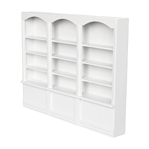 Folpus Maßstab 1:12 Puppenhaus Bücherregal Vitrine Modell für Puppenhaus Layout Wohnzimmer Dekor von Folpus