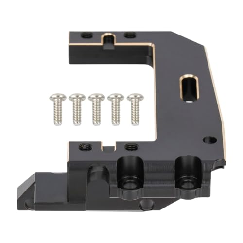 Folpus Messing-Servohalterung, Ersatzteil, Fahrzeugteile-Baugruppe, Metall-Vorderachse, Servohalterung, Upgrade-Teil für 1/10 RC-Fahrzeug von Folpus
