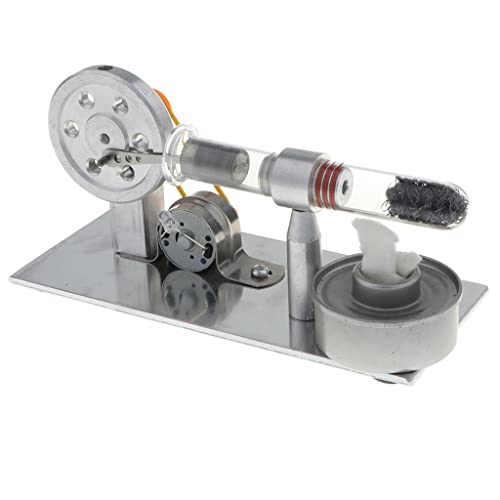 Folpus Mini Heißmotormodell mit Bunten LED Strom Pädagogik Kits für Physik von Folpus