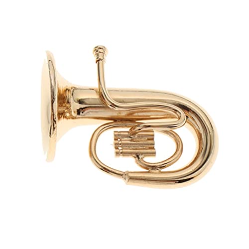 Folpus Miniatur Tuba Modell /12 Puppenhaus Dekor von Folpus
