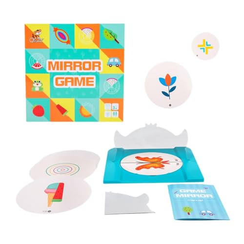Folpus Mirror Symmetry Game Educational Cognitive Development Sensorisches tragbares Brettspiel von Folpus