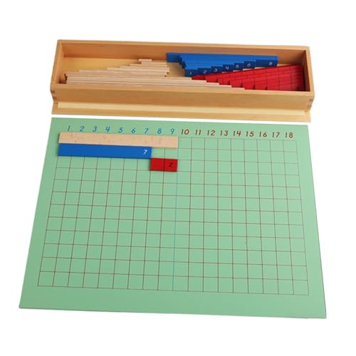 Folpus Multiplikation Division Board Addition Subtraktion Homeschool Klassenzimmer Arithmatik Mathe-Spiel für Kinder Kinder Kleinkinder, Subtraktionstafel von Folpus