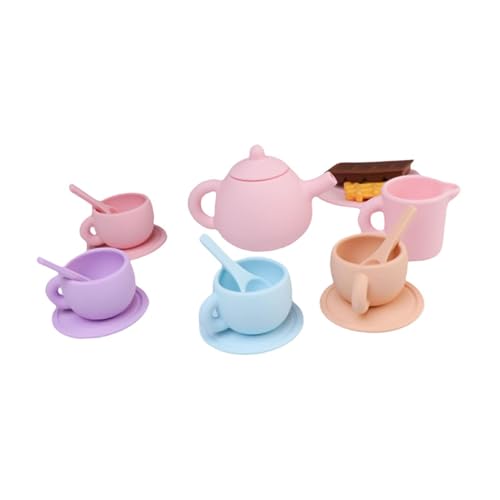 Folpus Nachmittagstee-Set, Essen, Spielspielzeug, Entwicklungsspielzeug, Küchenzubehör für Kinder im Alter von 3 4 5 Jahren, Geburtstagsgeschenk Folpus Nachmittagstee-Set, Essen, Spielspielzeug, Entwicklungsspielzeug, Küchenzubehör für Kinder im Alter von 3 4 5 Jahren, Geburtstagsgeschenk von Folpus