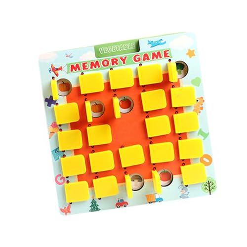 Folpus Passendes Memory-Spiel für, passendes Puzzle-Spielzeug, pädagogisches Frühlernspielzeug, Holzbrettspiel für Camping und Geburtstag von Folpus