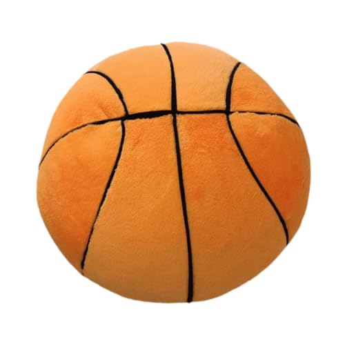 Folpus Plüsch-Basketball für Jungen, Plüsch-Sportball, Geschenk für Jungen und Mädchen, bequemer, ausgestopfter Basketball fürs Büro, Sportverein, Orange Folpus Plüsch-Basketball für Jungen, Plüsch-Sportball, Geschenk für Jungen und Mädchen, bequemer, ausgestopfter Basketball fürs Büro, Sportverein, Orange von Folpus