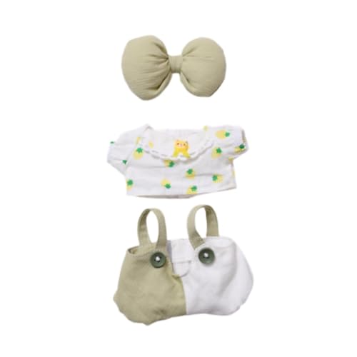 Folpus Plüsch-Puppenkleidung, Hosen-Set, Bequeme Foto-Requisiten, Alive, niedliche Anzieh-Schleifen-Dekor-Outfits, Mini-Kleidung, Geschenk für Mädchen, Grünes Set Folpus Plüsch-Puppenkleidung, Hosen-Set, Bequeme Foto-Requisiten, Alive, niedliche Anzieh-Schleifen-Dekor-Outfits, Mini-Kleidung, Geschenk für Mädchen, Grünes Set von Folpus