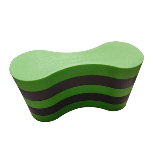 Folpus Pull Buoy Float Schwimmtrainer Eva Mehrschichtige Bein Und Hüftstütze Pool Trainingshilfe für Kinder Und Erwachsene Unisex Wasserübungen, Grün von Folpus