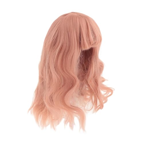 Folpus Puppenhaarperücke, langes lockiges Haar, Hochtemperaturseide, weiche handgefertigte Puppenperücke für 7,87-Zoll-Puppen Folpus Puppenhaarperücke, langes lockiges Haar, Hochtemperaturseide, weiche handgefertigte Puppenperücke für 7,87-Zoll-Puppen von Folpus