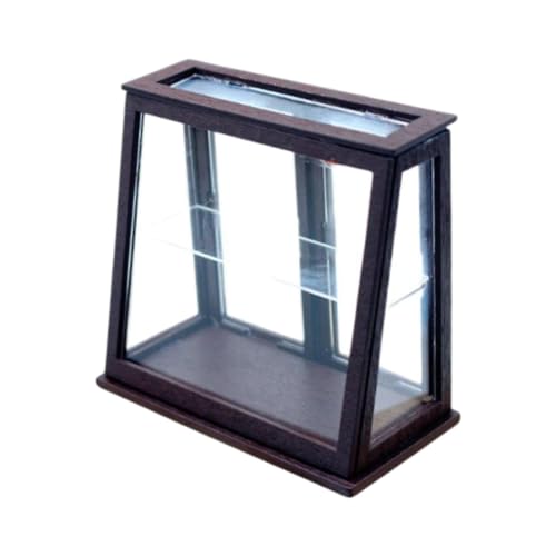 Folpus Puppenhaus-Bäckereischrank Mini-Bäckereikoffer 1:12 Puppenhausmöbel für Mikrolandschaft, Kaffee Folpus Puppenhaus-Bäckereischrank Mini-Bäckereikoffer 1:12 Puppenhausmöbel für Mikrolandschaft, Kaffee von Folpus