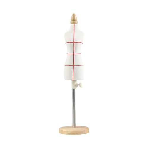 Folpus Puppenkleiderform Mini Schneidermodell Modell Schneider Form, 26 cm mit runder Basis von Folpus