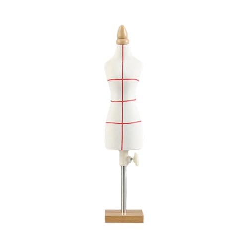 Folpus Puppenkleiderform Mini Schneidermodell Modell Schneider Form, 26 cm und quadratische Basis von Folpus