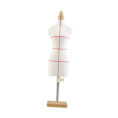 Folpus Puppenkleiderform Mini Schneidermodell Modell Schneider Form, 33 cm und quadratische Basis von Folpus