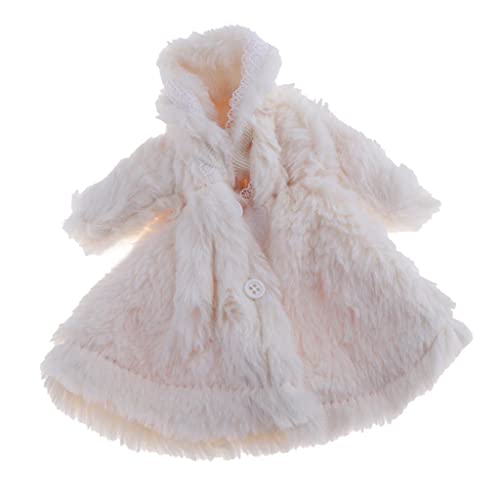 Folpus Puppenkleidung Mantel Winter Outwear /6 Puppen Kinder Geschenk, Weiß Folpus Puppenkleidung Mantel Winter Outwear /6 Puppen Kinder Geschenk, Weiß von Folpus