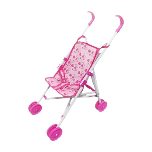 Folpus Puppenwagen Puppenwagen Trolley Spielzeug Schiebewagen Spielzeug für kleine Mädchen im Alter von 1 2 3 Jahren, A Folpus Puppenwagen Puppenwagen Trolley Spielzeug Schiebewagen Spielzeug für kleine Mädchen im Alter von 1 2 3 Jahren, A von Folpus