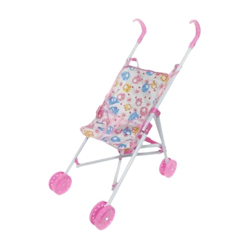 Folpus Puppenwagen Puppenwagen Trolley Spielzeug Schiebewagen Spielzeug für kleine Mädchen im Alter von 1 2 3 Jahren, B Folpus Puppenwagen Puppenwagen Trolley Spielzeug Schiebewagen Spielzeug für kleine Mädchen im Alter von 1 2 3 Jahren, B von Folpus