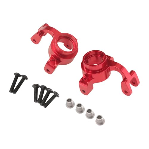 Folpus RC Auto Front Steering Cup 1/17 Einfache Installation Hochleistungs Mehrzweck RC Autoteile, Rot von Folpus