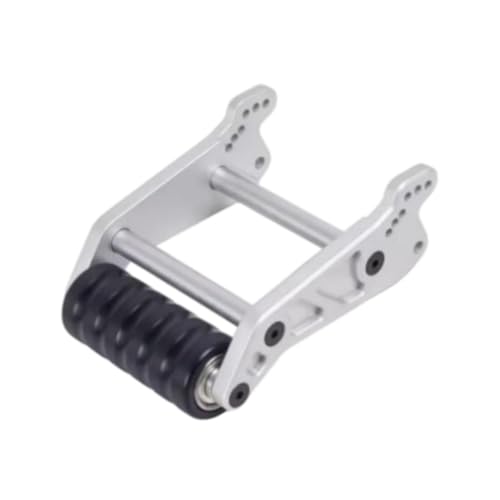 Folpus RC Car Heck -Kopf -Up -Rad -RC -Auto -Upgrade Teil 1/8 Skala, Silber von Folpus