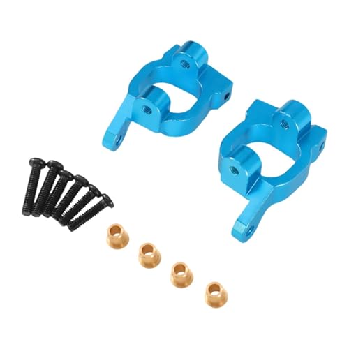 Folpus RC- Carrier Upgrade Kit 1/14 RC-Teile Robuste Achsträger Metallbeschläge für 144016 144018 144001 144002 144010, Blau von Folpus