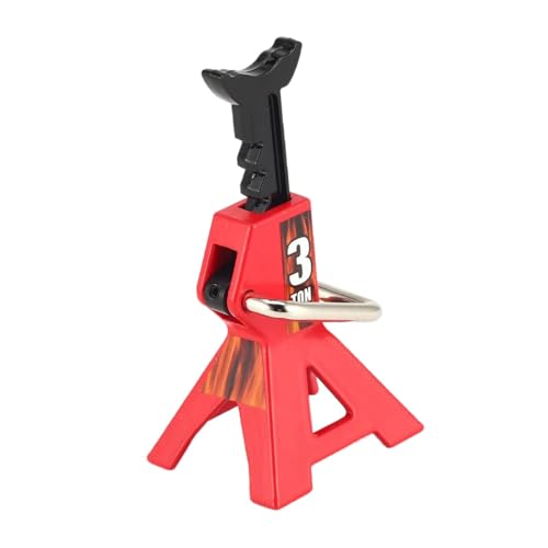 Folpus RC-Wagenheberständer, Spielzeug-Dekorationszubehör, Hebewerkzeug, höhenverstellbar für 1/10 D90 Fernbedienungs-Kletterauto, RC-Modell, Rot Folpus RC-Wagenheberständer, Spielzeug-Dekorationszubehör, Hebewerkzeug, höhenverstellbar für 1/10 D90 Fernbedienungs-Kletterauto, RC-Modell, Rot von Folpus