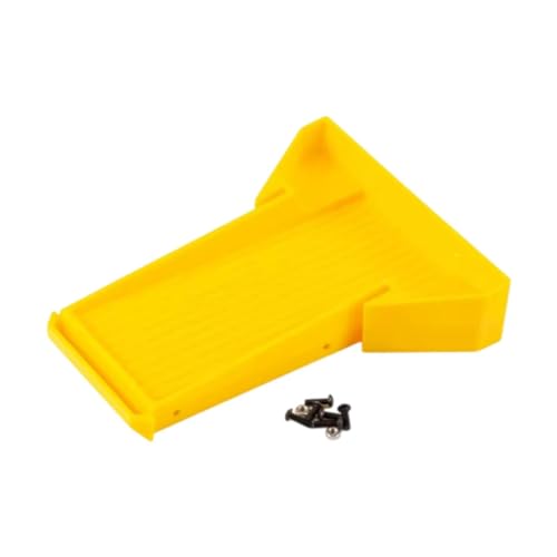 Folpus RC geformtes Bett 1:10 DIY Hobby Grade Professional für robuste 1/10 Chassis Kit Crawler Chassis Bett, Gelb Folpus RC geformtes Bett 1:10 DIY Hobby Grade Professional für robuste 1/10 Chassis Kit Crawler Chassis Bett, Gelb von Folpus