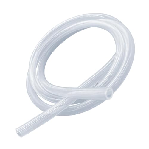 Folpus Silikonschlauch Peristaltische Pumpe Schlauchleitungs Ölrohr für RC -Auto 100 cm/39,37 Zoll Sturdes Rohr transparent von Folpus
