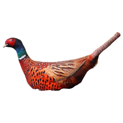 Folpus Simulation 3D-Tier-Plüschtier, Plüschpuppenkissen, einzigartiges Kinderspielzeug-Ornament, Stofftierkissen für, Jungen und Mädchen, Fasan Folpus Simulation 3D-Tier-Plüschtier, Plüschpuppenkissen, einzigartiges Kinderspielzeug-Ornament, Stofftierkissen für, Jungen und Mädchen, Fasan von Folpus