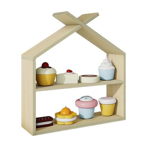 Folpus Simulation Küche Lebensmittel Spielzeug Spielhaus Spielset Brot Eiscreme Vorschule Jungen Mädchen Lagerregal Kinder Rollenspiel Spielzeug von Folpus