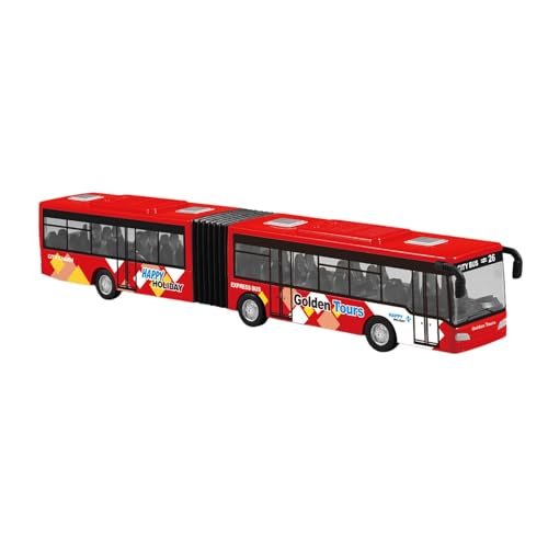 Folpus Simulation eines Transitbus-Modells, Legierungs-Pull-Back-Bus-Druckguss-Busspielzeug, zweiteiliges Gelenkbus-Spielzeug zur Belohnung, Rot Folpus Simulation eines Transitbus-Modells, Legierungs-Pull-Back-Bus-Druckguss-Busspielzeug, zweiteiliges Gelenkbus-Spielzeug zur Belohnung, Rot von Folpus