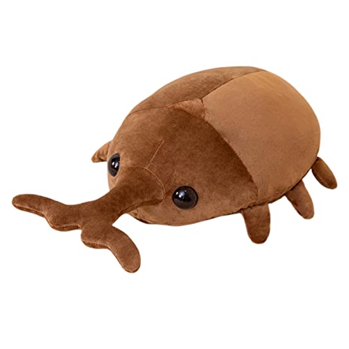 Folpus Simulierter Käfer Plüschtiere Käfertiere Kissenpuppen für Kindergeburtstag, Dunkelbraun L Folpus Simulierter Käfer Plüschtiere Käfertiere Kissenpuppen für Kindergeburtstag, Dunkelbraun L von Folpus