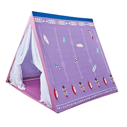 Folpus Spielzelt für Kinder, Tipi, Indoor-Spielhaus, Spielhauszelt für Jungen, Mädchen, Kinderparks, Lila Folpus Spielzelt für Kinder, Tipi, Indoor-Spielhaus, Spielhauszelt für Jungen, Mädchen, Kinderparks, Lila von Folpus
