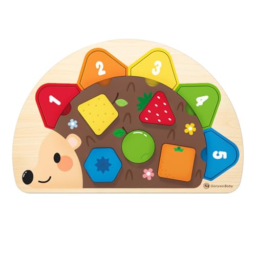 Folpus Spielzeug Passendes Spielzeug Einzigartiges Geburtstagsgeschenk Holzpuzzles Anerkennungstafel für 1-3 Jahre alte Vorschulkinder zu Hause Folpus Spielzeug Passendes Spielzeug Einzigartiges Geburtstagsgeschenk Holzpuzzles Anerkennungstafel für 1-3 Jahre alte Vorschulkinder zu Hause von Folpus