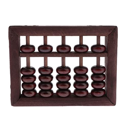Folpus Standard Abacus mit 5 Stäben für Kinder und Erwachsene von Folpus